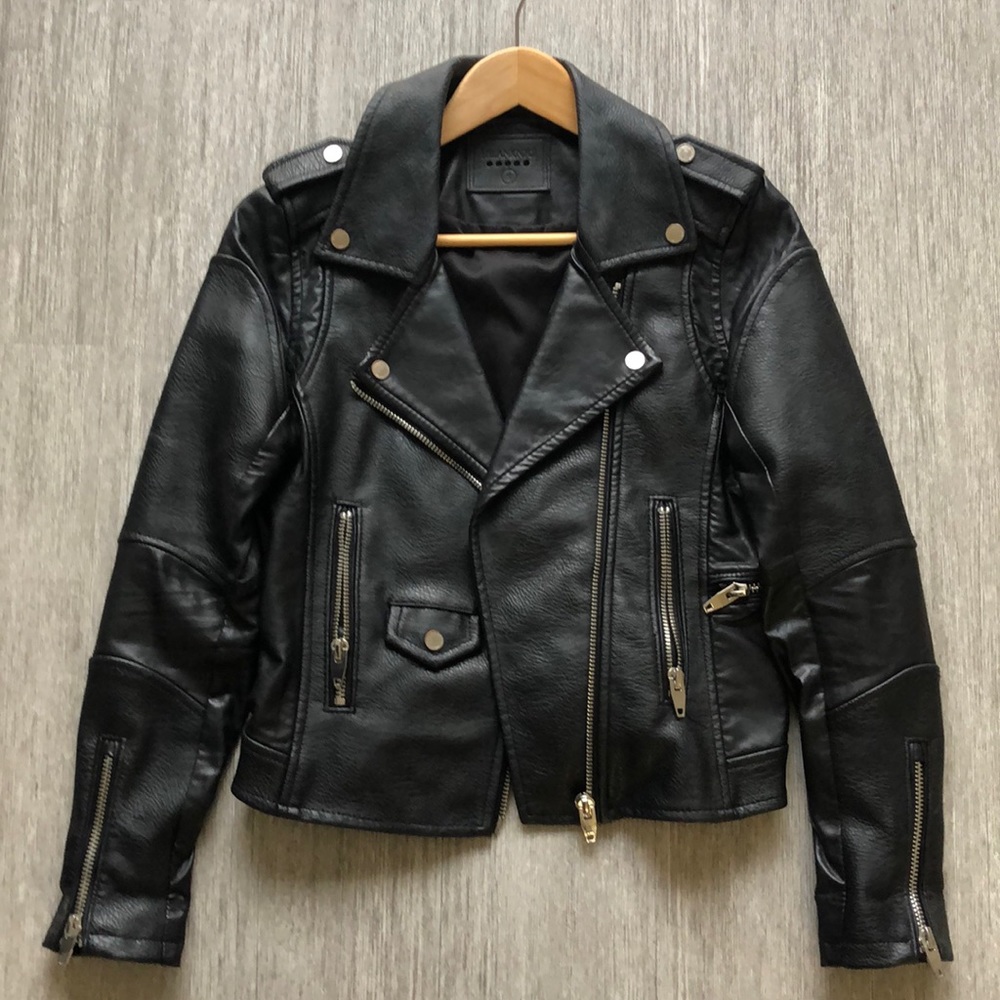 BLANKNYC Leather Moro Jacket